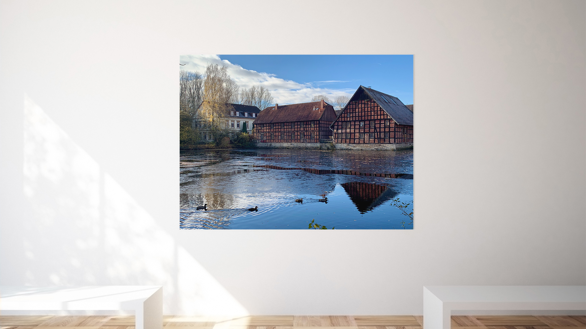 Kleiner Teich am Leithenhof