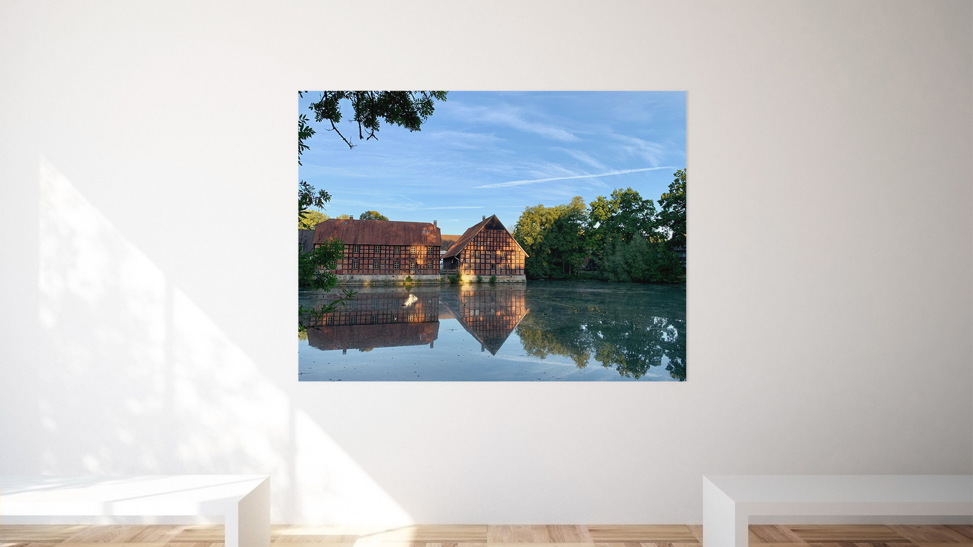 Kleiner Teich am Leithenhof