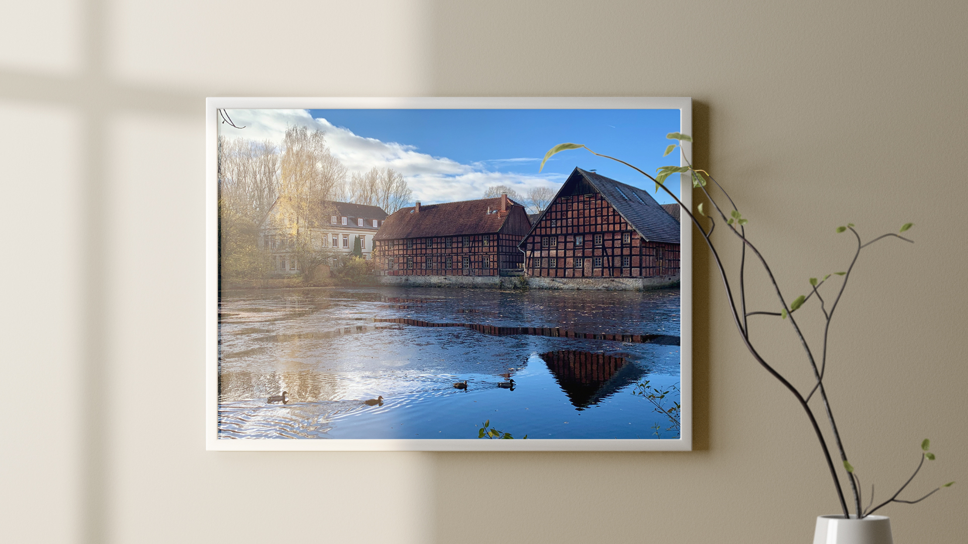 Kleiner Teich am Leithenhof