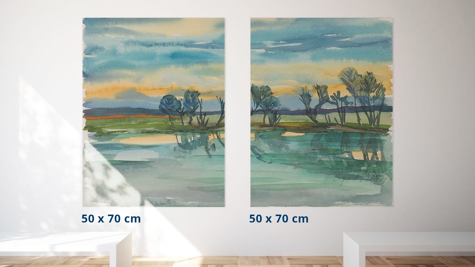 direktdruckowl Kunst-Galerie Diptychon