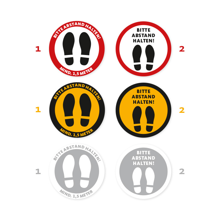 Attention stripes - rund
