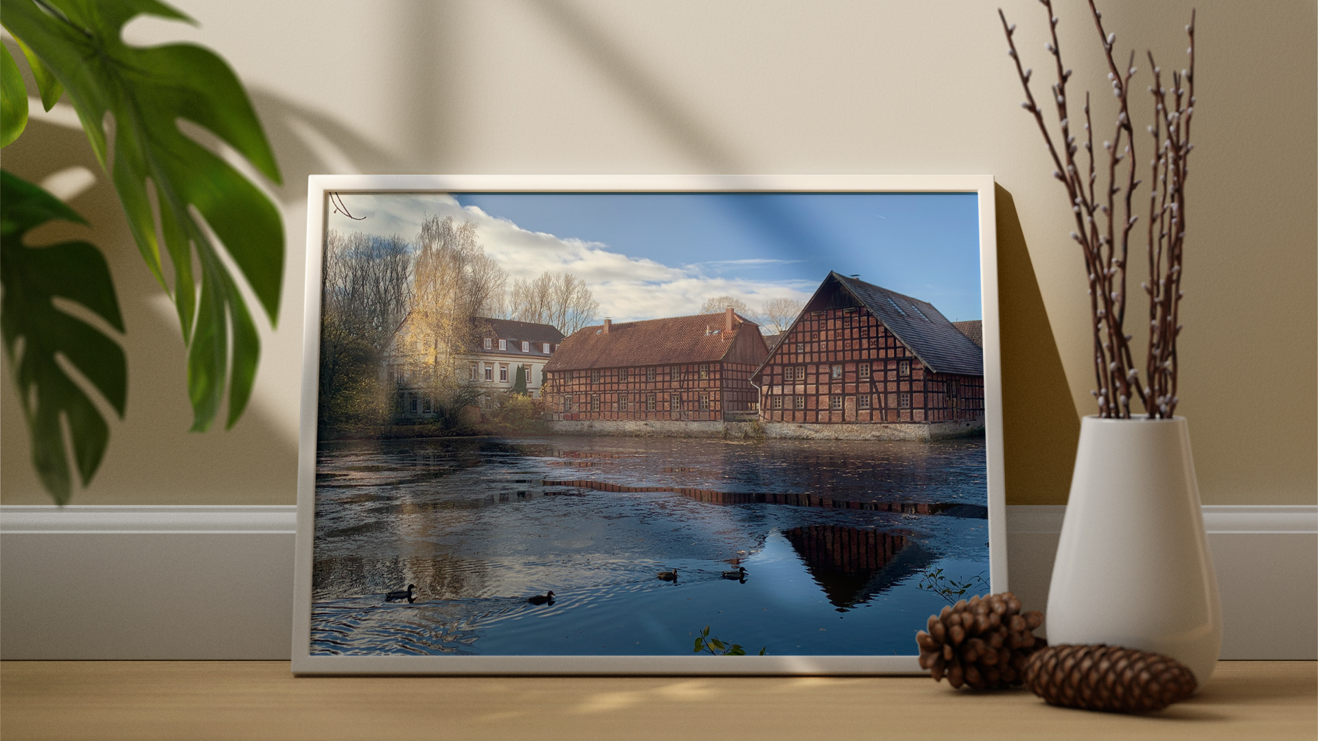 Kleiner Teich am Leithenhof