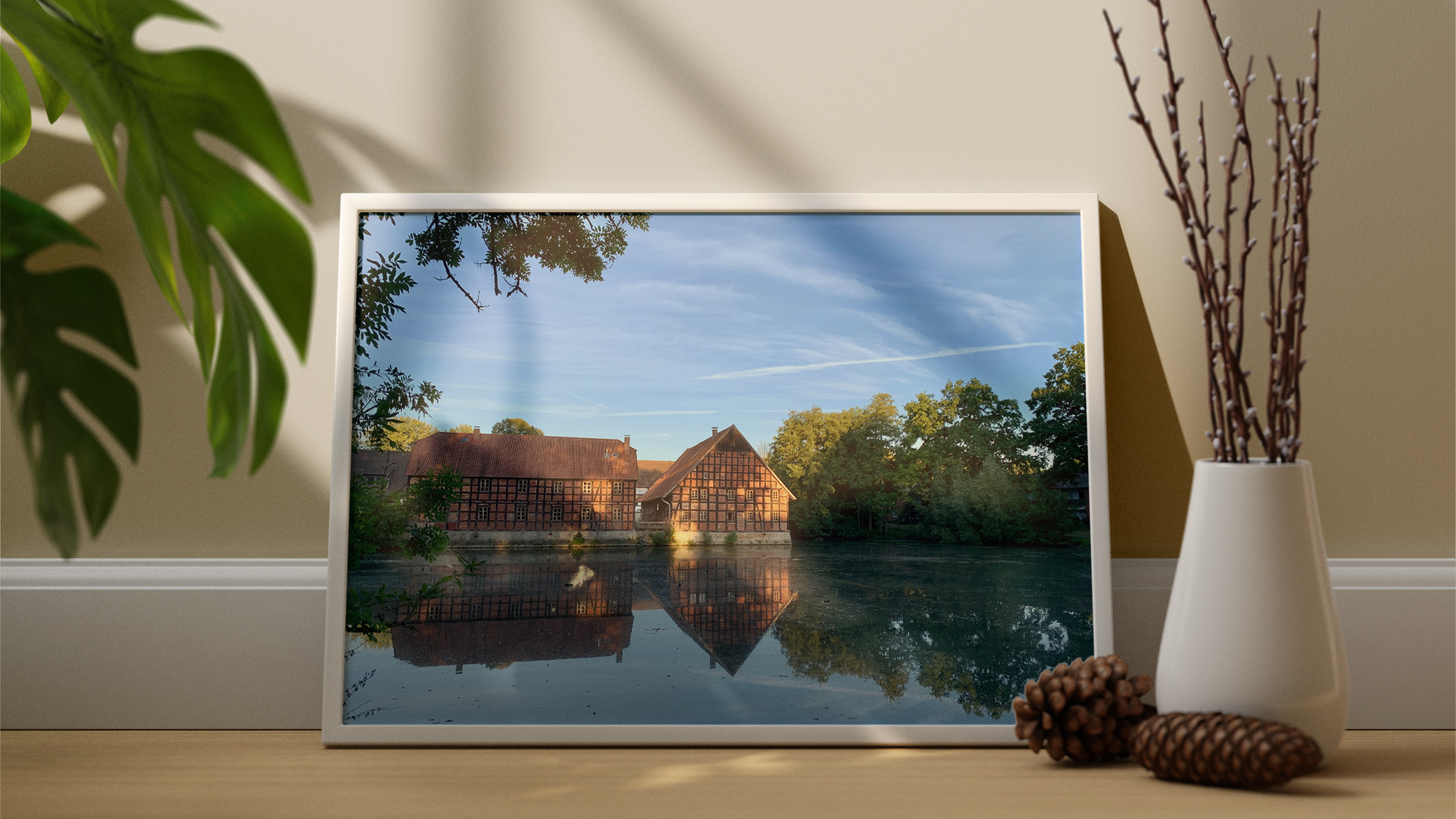 Kleiner Teich am Leithenhof