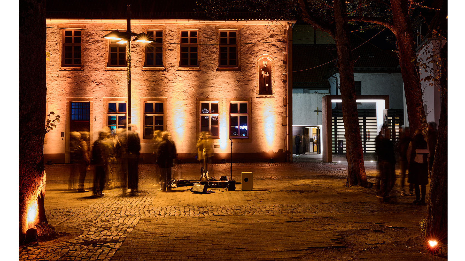 Das Klostergebäude St. Jodokus am Klosterplatz in Bielefeld