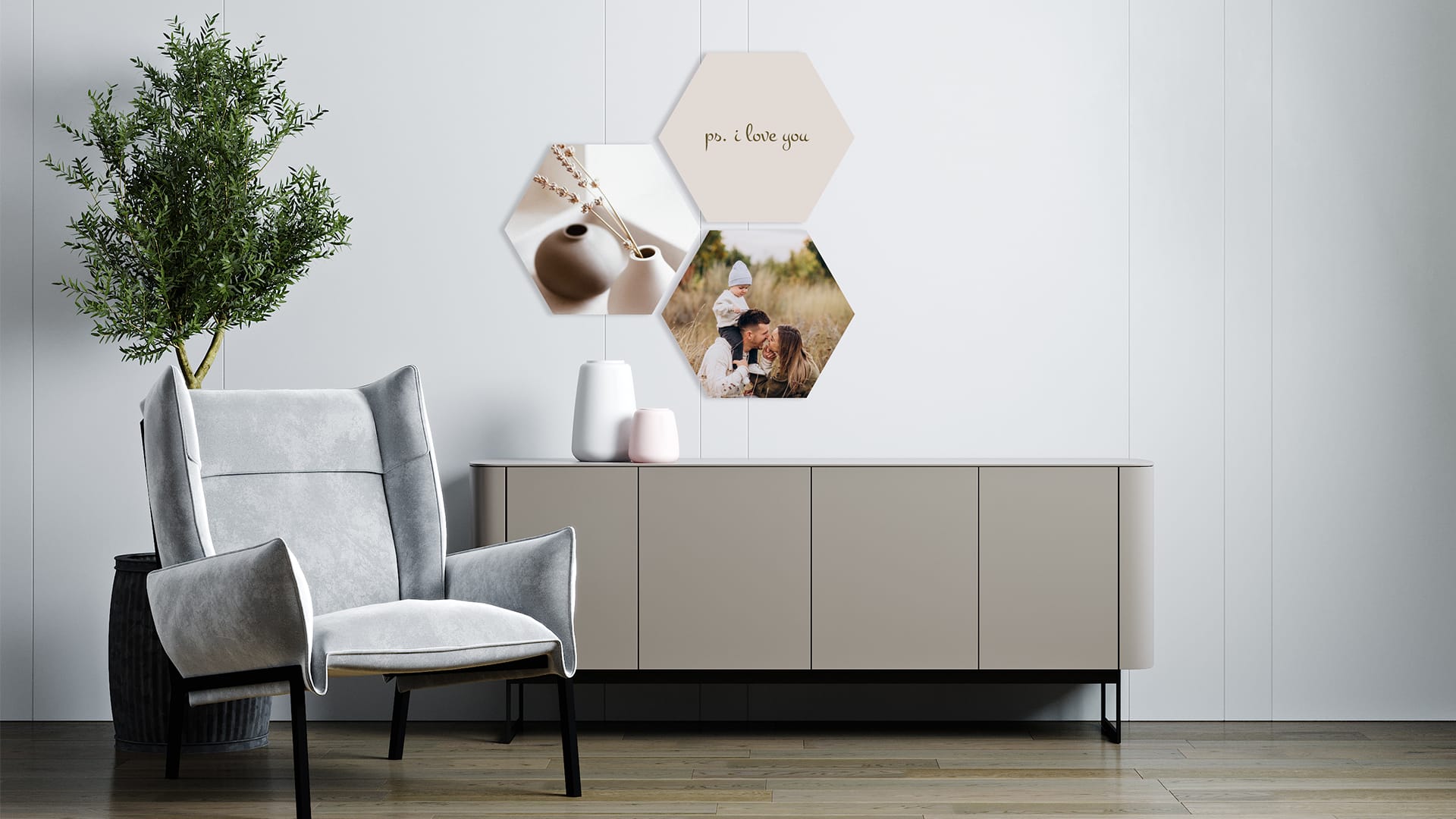 direktdruckowl Geschenkidee Hexagon